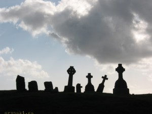Stary cmentarz na South Uist